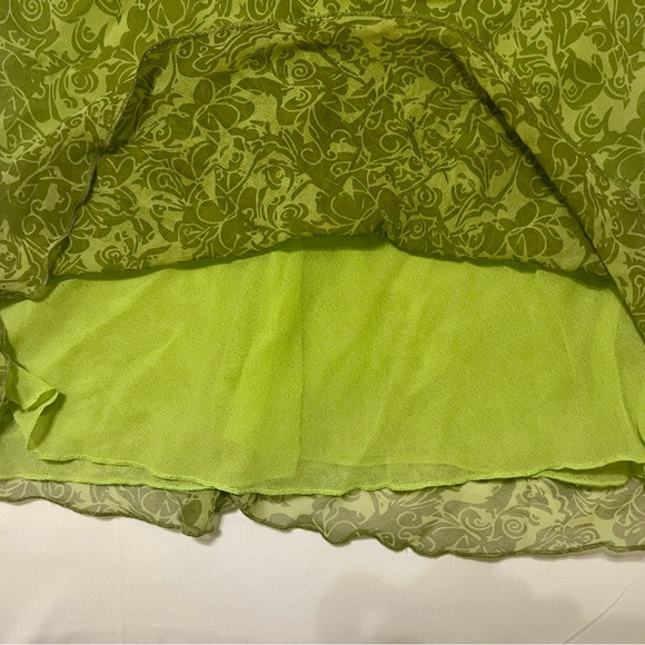 NWT - Faded Glory Blouse - SMALL - Lime Green - Picture 10 of 10